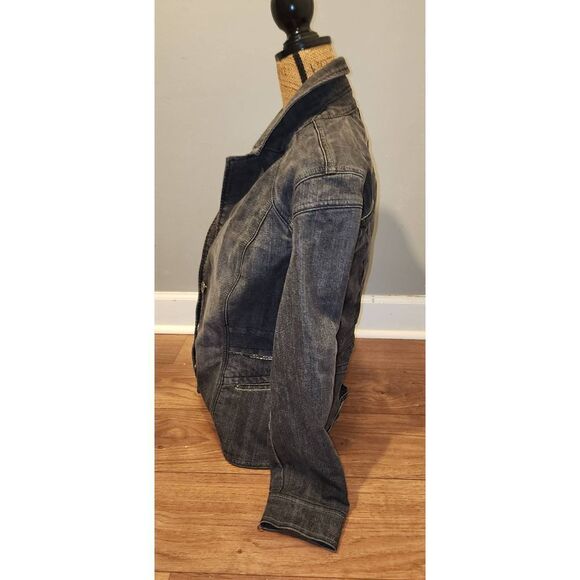 Ashley Stewart Black Denim Jacket - Picture 4 of 7